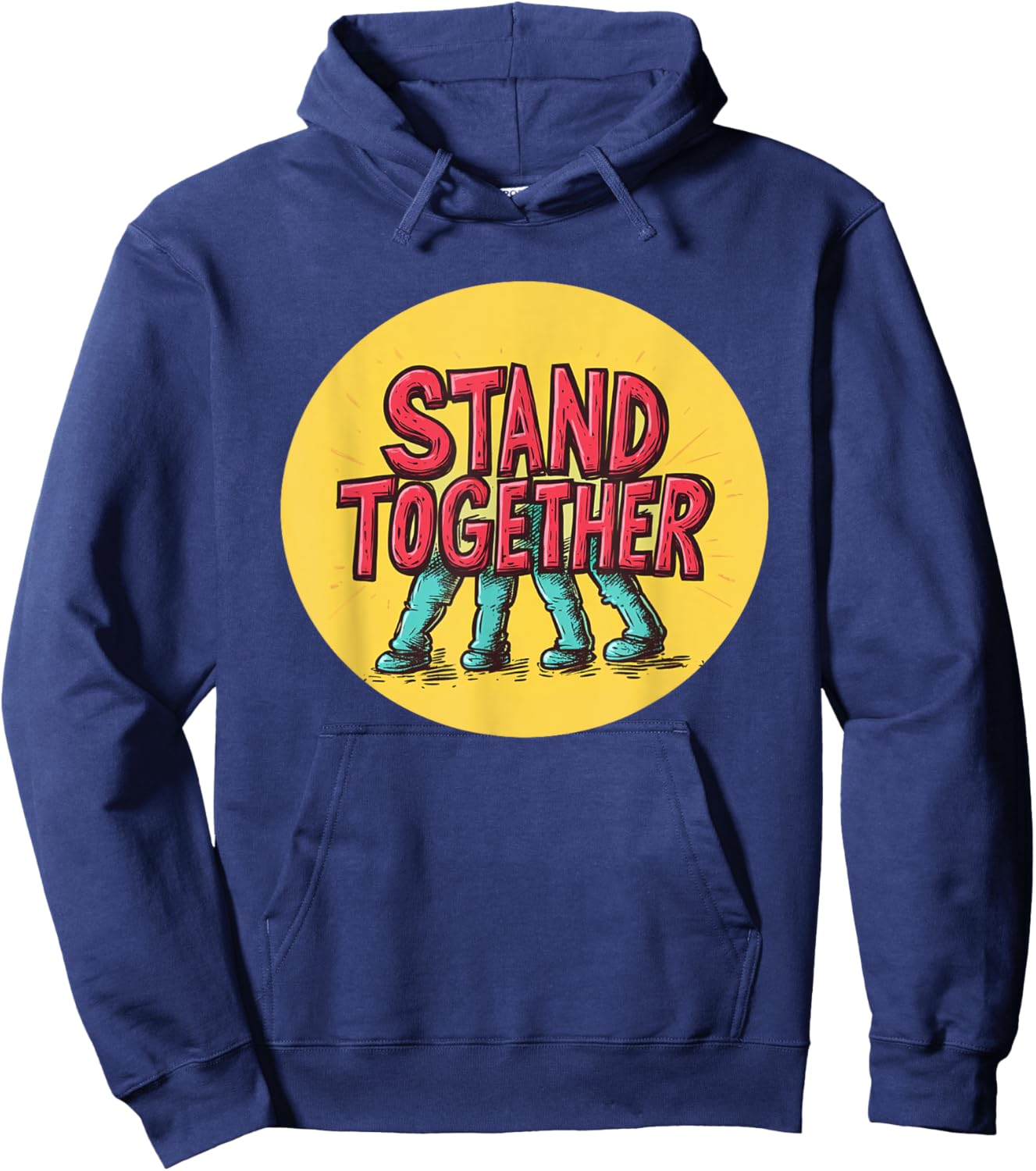 Pretty Stand Together Outfit for Boys and Girls Hoodie - Hoodie | Navy