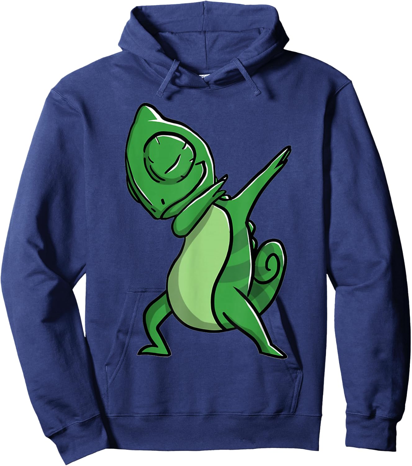 Dabbing Chameleon Kids Shirt Chameleon Youth Hoodie - Hoodie | Navy