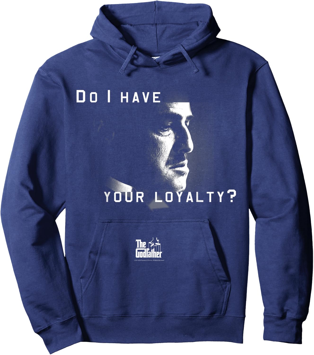 The Godfather Don Vito Corleone Do I Have Your Loyalty Hoodie - Hoodie | Navy