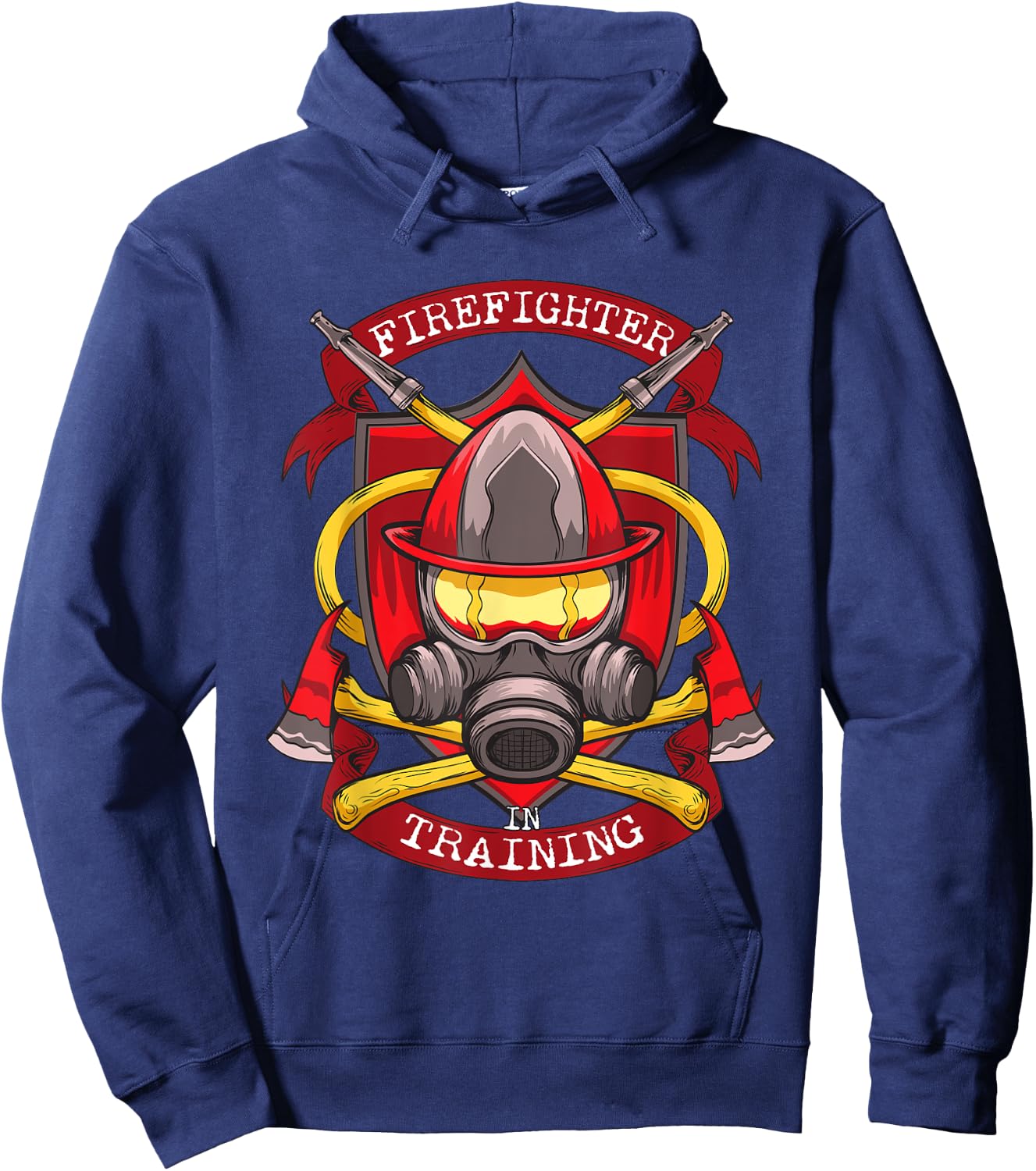 Fire Academy Gifts Men Women Kids Training to be Firefighter Hoodie - Hoodie | Navy