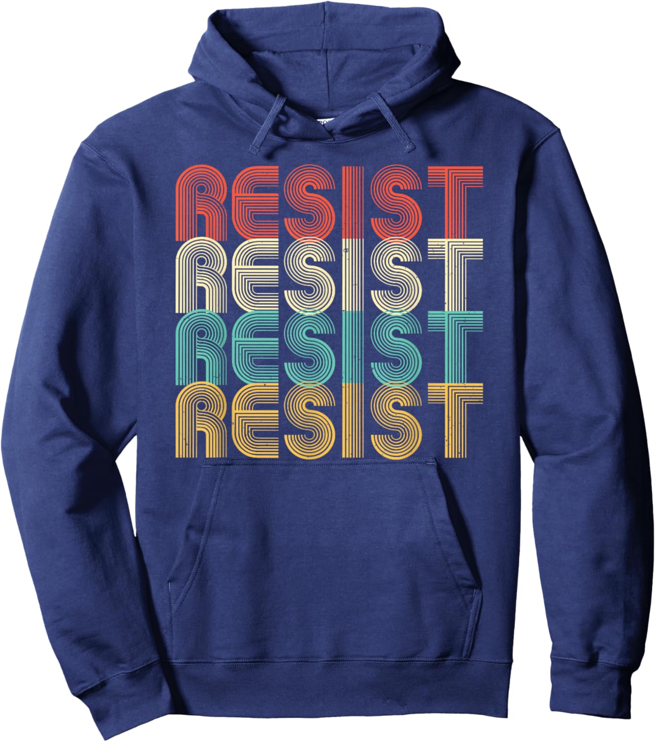 Resist Hoodie - Hoodie | Navy