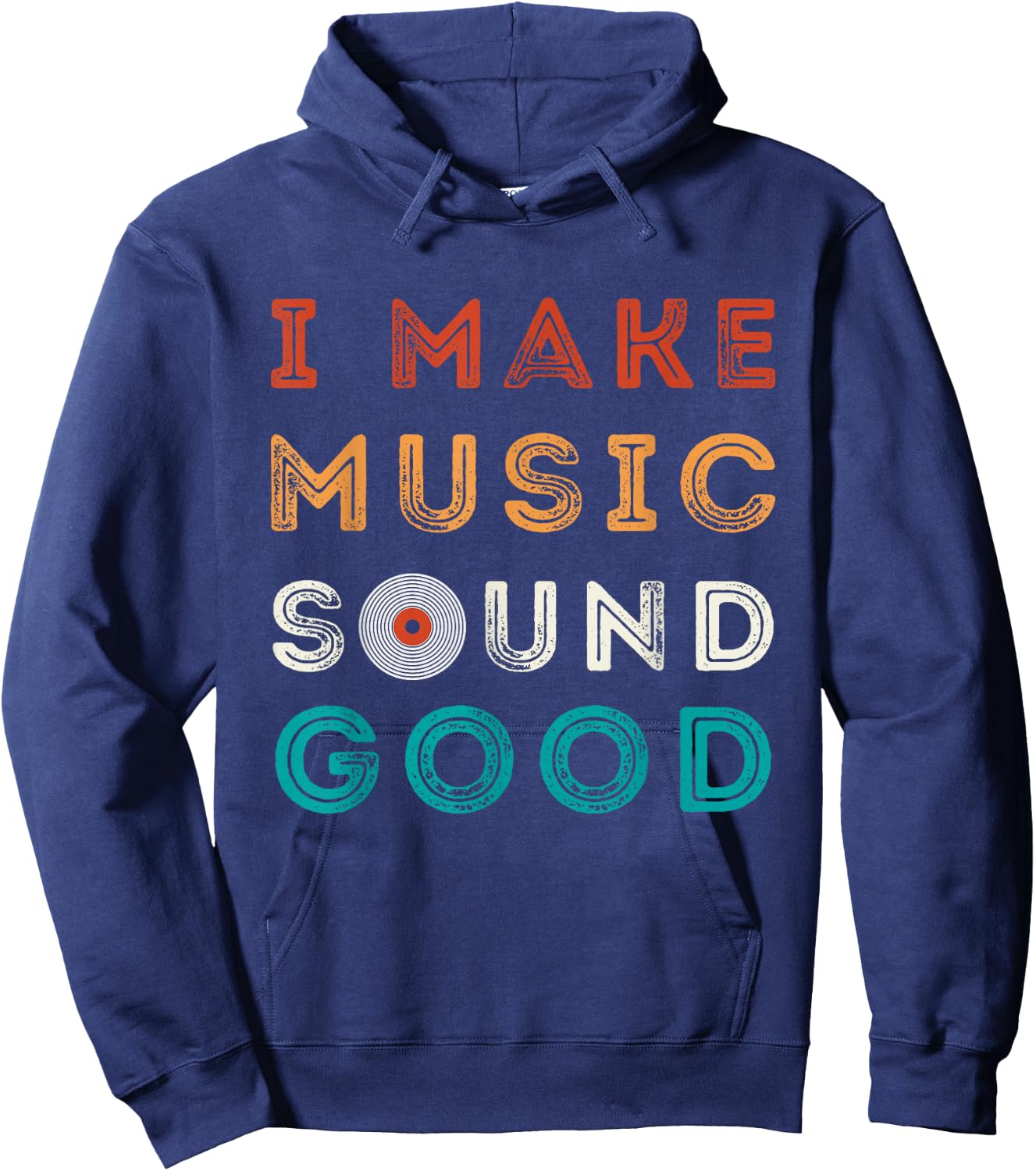 Funny Music Producer Audio Recording Engineers Hoodie - Hoodie | Navy