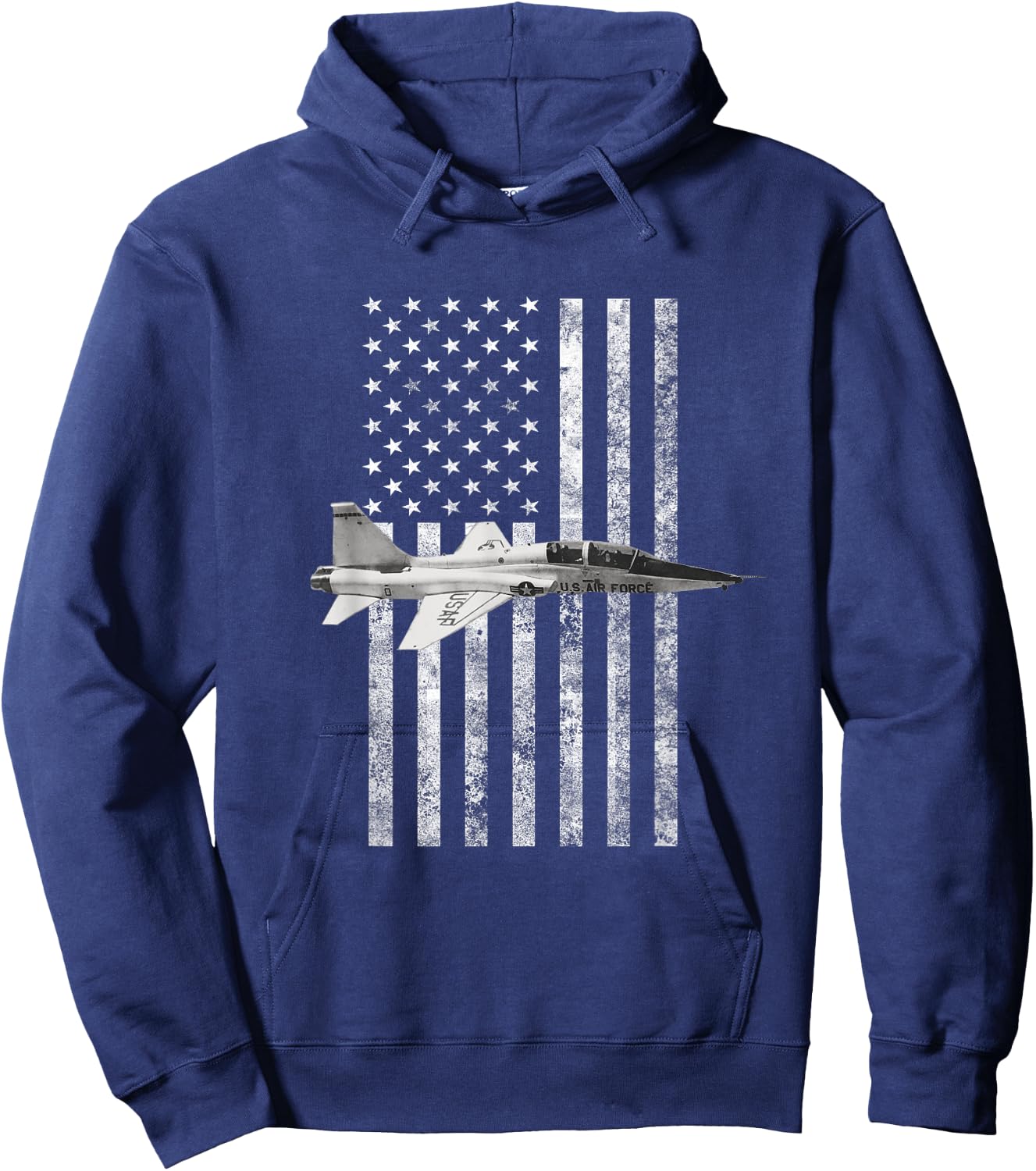 T-38 Talon American USA Flag - Military Women Kids Men Hoodie - Hoodie | Navy