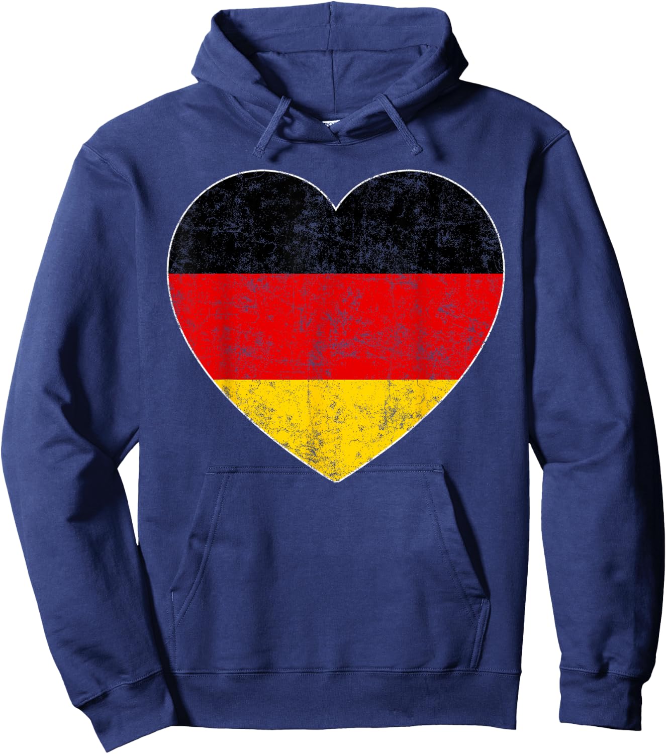 Oktoberfest T Shirt German Flag Heart Germany Gift Mom Wife Hoodie - Hoodie | Navy