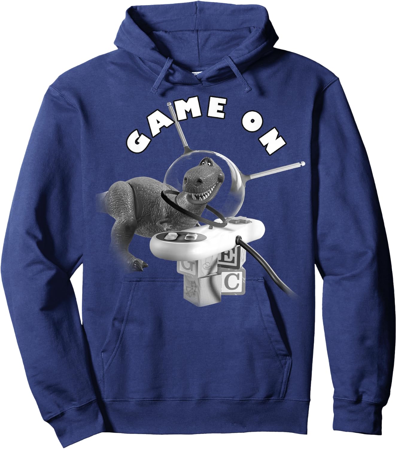 Disney Pixar Toy Story Rex Game On Hoodie - Hoodie | Navy