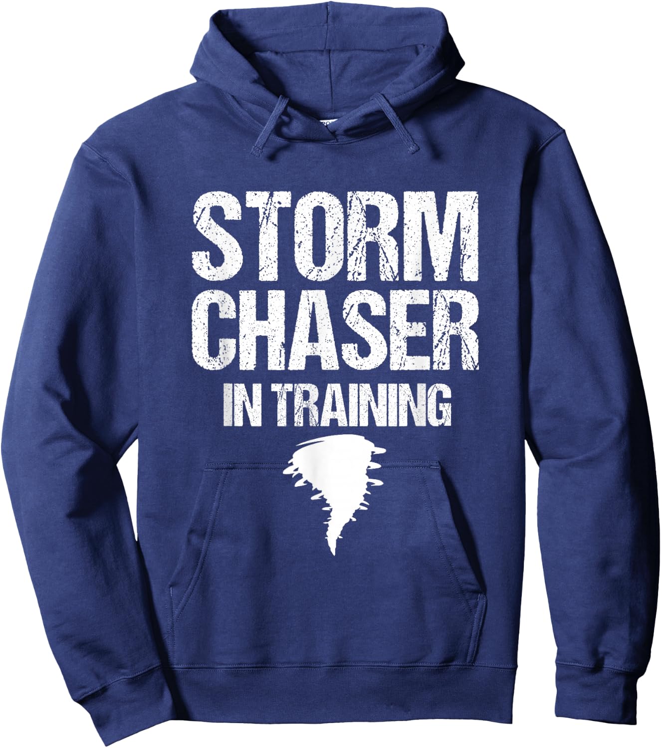Storm Chaser in Training Meteorologist Storm Chaser Weather Hoodie - Hoodie | Navy