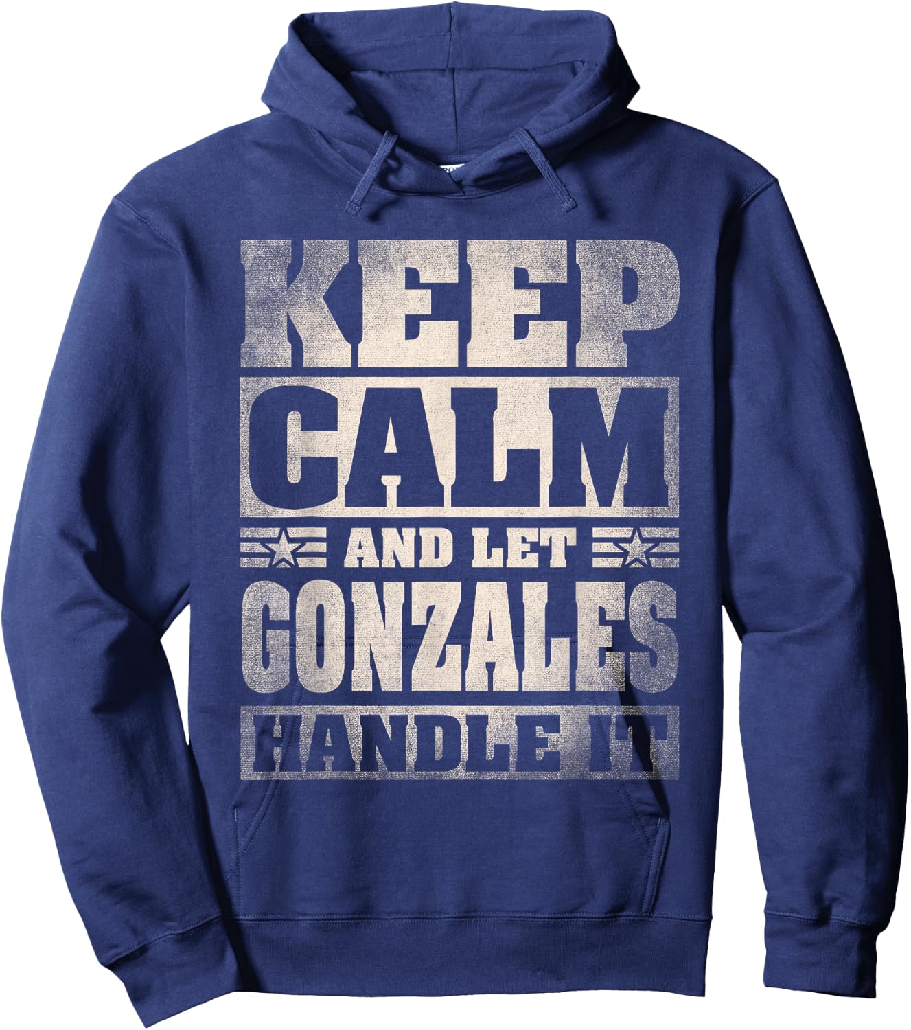 Gonzales Name Shirt Personalized Gonzales Last Name Hoodie - Hoodie | Navy