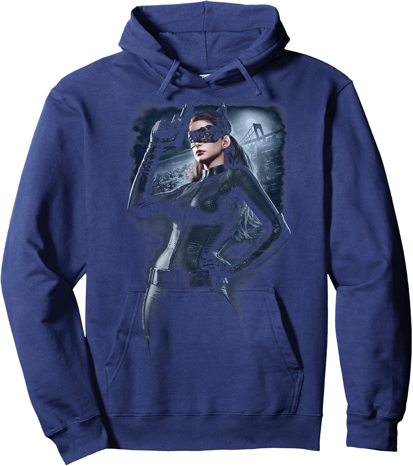 Batman Dark Knight Rises Catwoman Out on The Town Hoodie - Hoodie | Navy