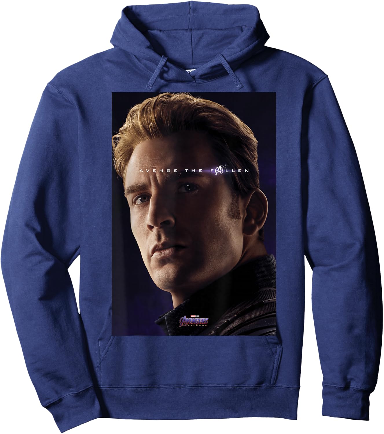 Marvel Avengers Endgame Captain America What Ever It Takes Hoodie - Hoodie | Navy