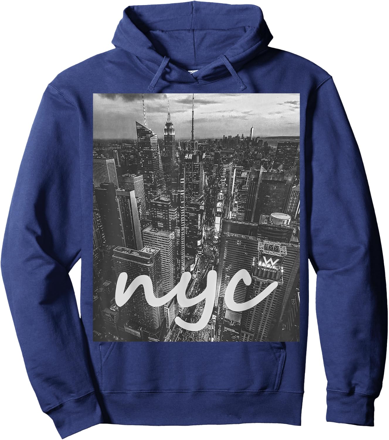 Urban New York City shirt, New York City Skyline Hoodie - Hoodie | Navy