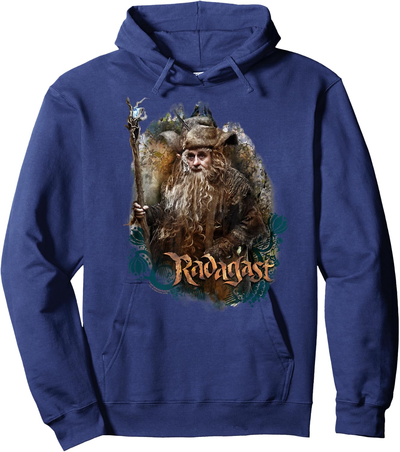 Hobbit Radagast the Brown Hoodie - Hoodie | Navy