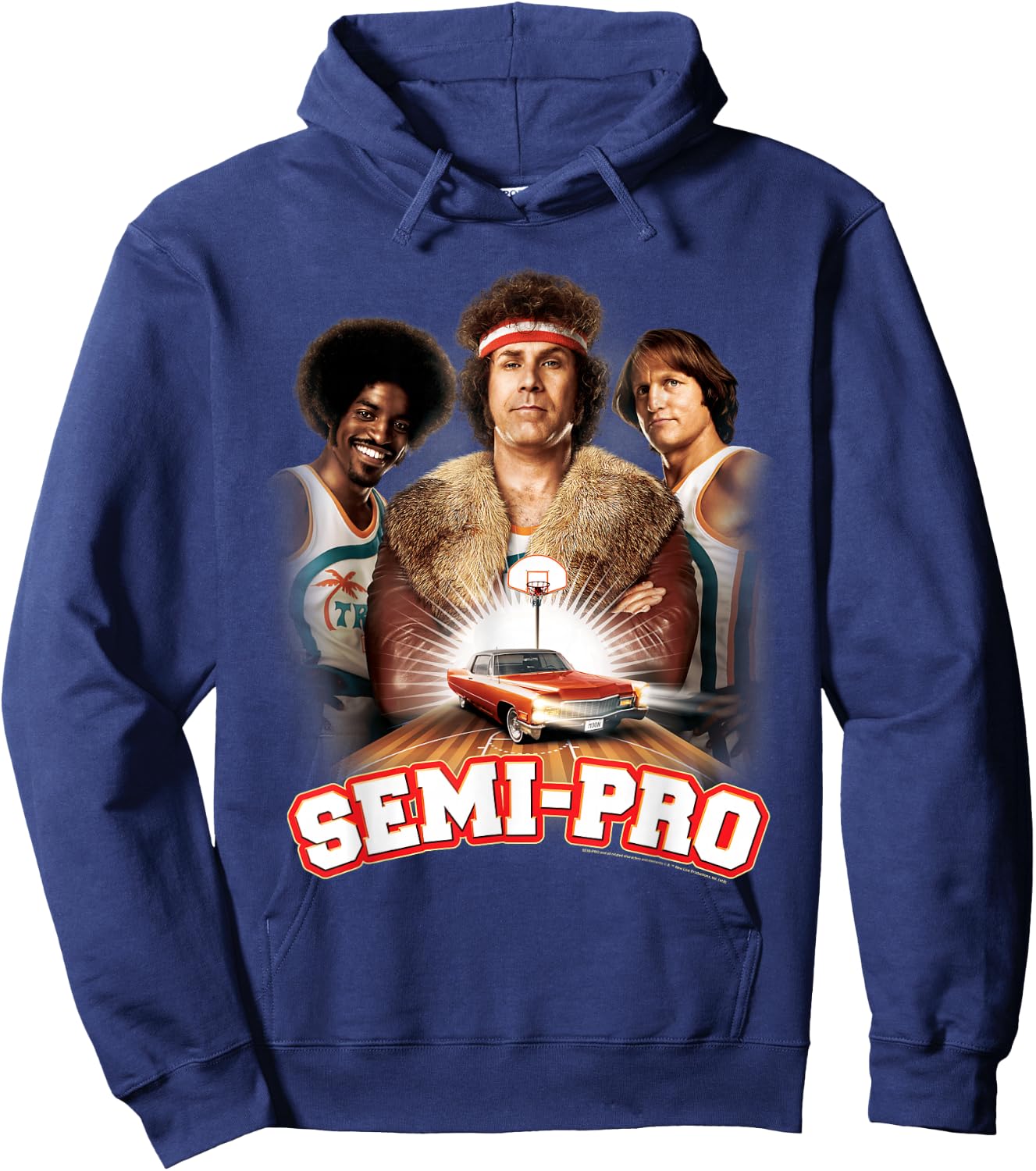 Semi-Pro Poster Hoodie - Hoodie | Navy