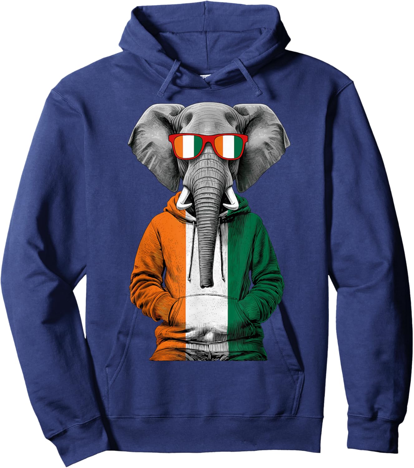 Ivory Coast Flag Ivorian Roots Cote D'Ivoire Hoodie - Hoodie | Navy