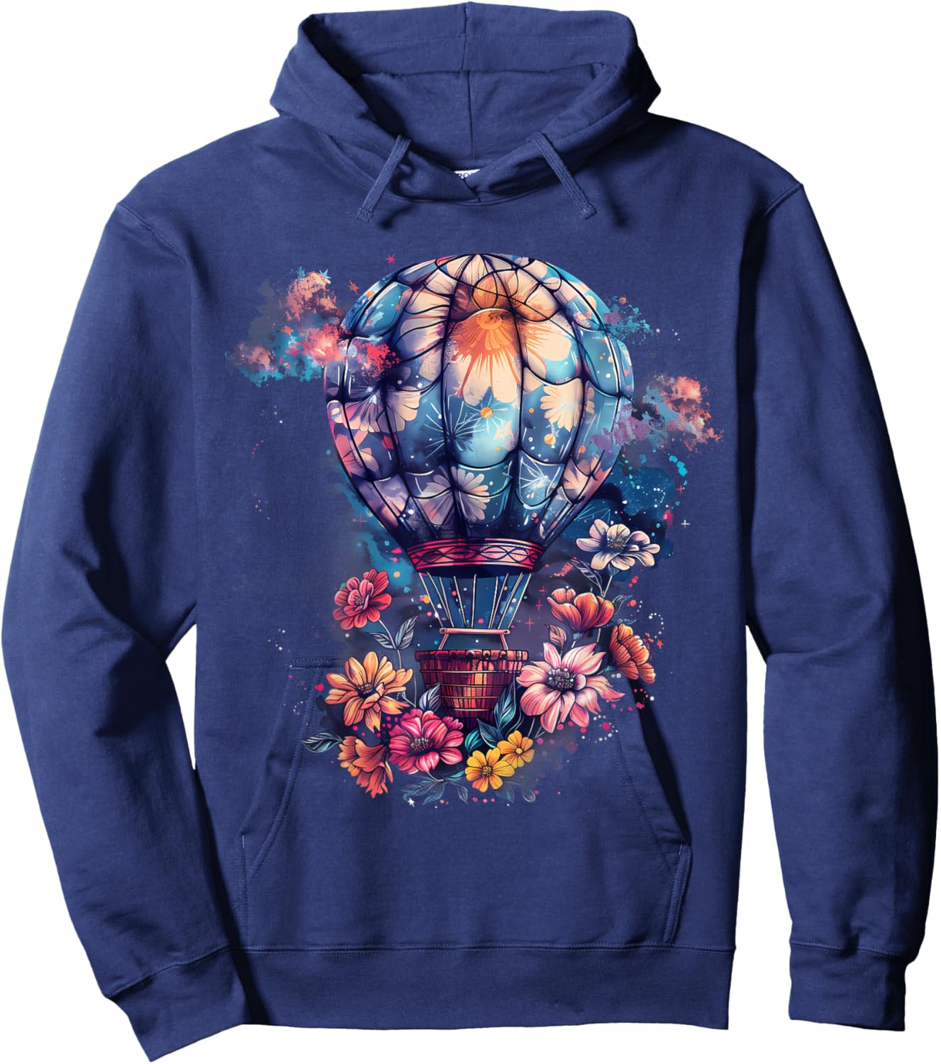Hot Air Balloon Ride Festival Hot Air Ballooning Hoodie - Hoodie | Navy