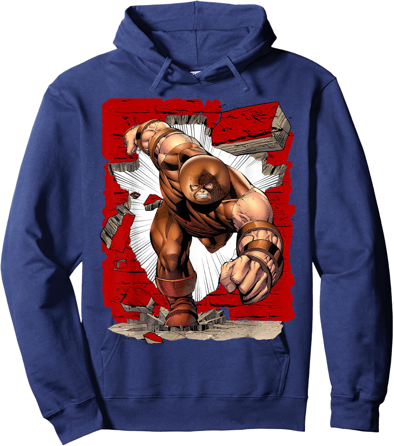 Marvel X-Men The Juggernaut Wall Smasher Graphic Hoodie - Hoodie | Navy