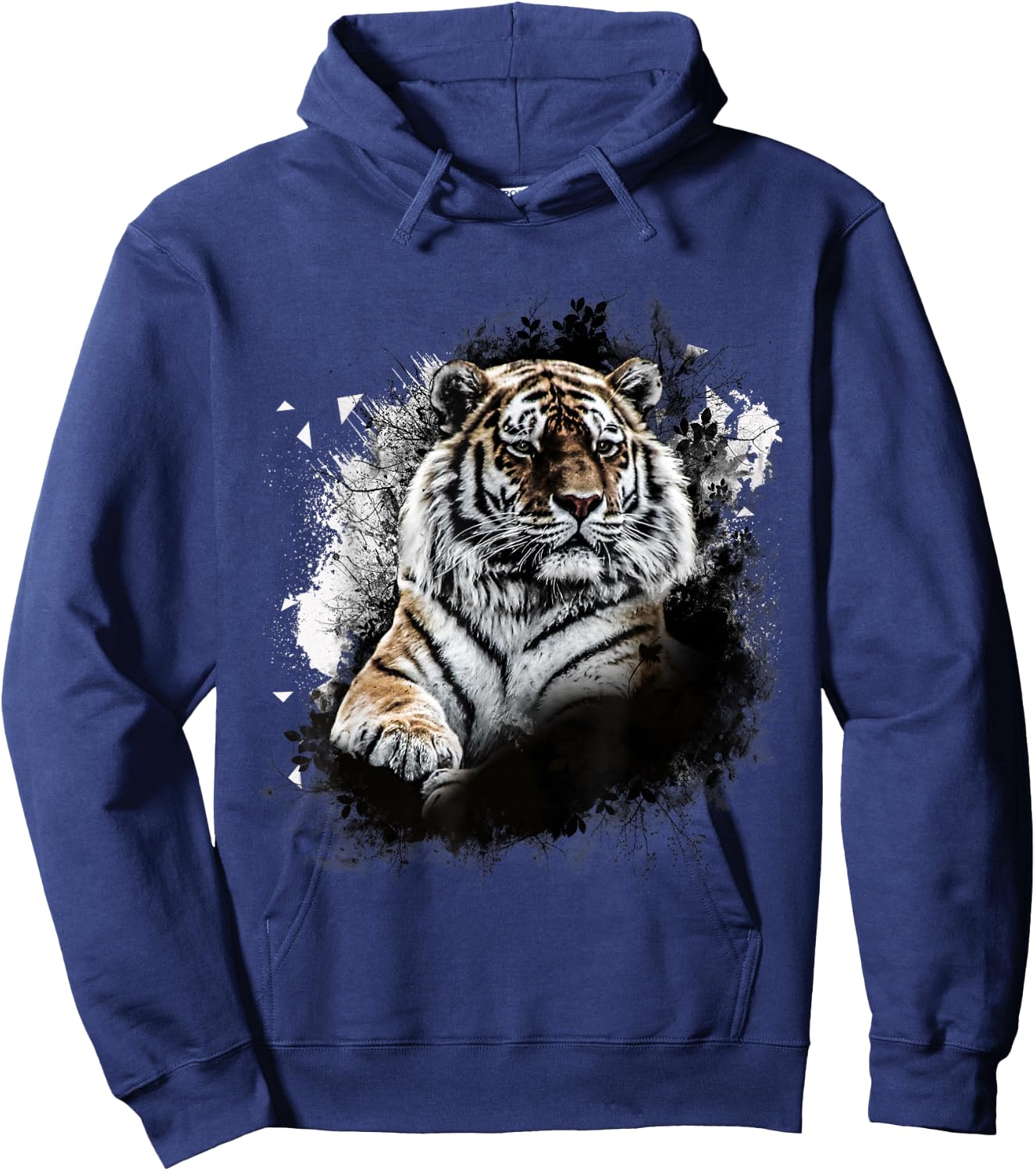 UAB KIDKIS Women's Tiger Pattern Hoodie - Hoodie | Navy