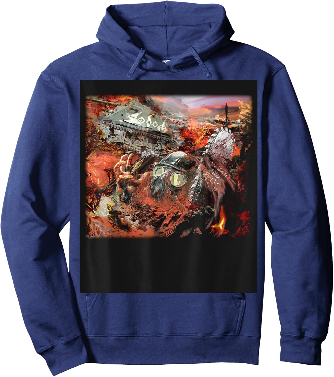 Sodom - In War and Pieces - Official Merchandise Hoodie - Hoodie | Navy