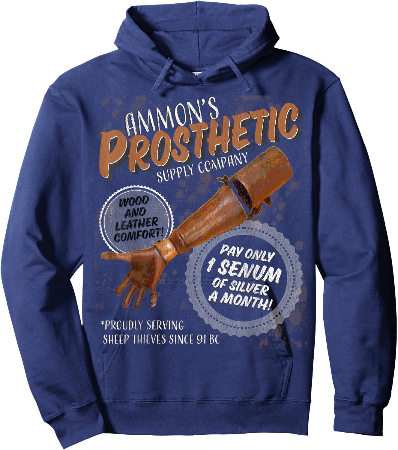LDS T Shirt Mormon Funny Boys Girls Missionary T Hoodie - Hoodie | Navy