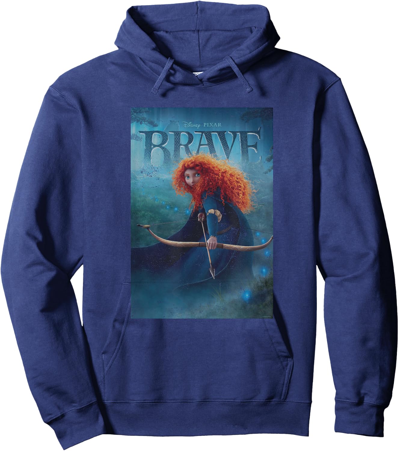 Disney and Pixar Brave Merida Poster Hoodie - Hoodie | Navy