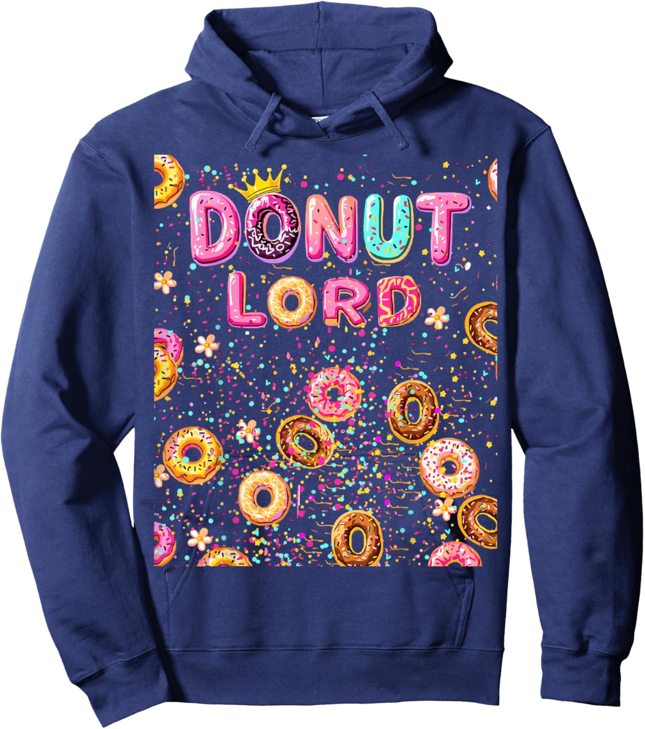 Sprinkle King Edition - Donut Lord Hoodie - Hoodie | Navy