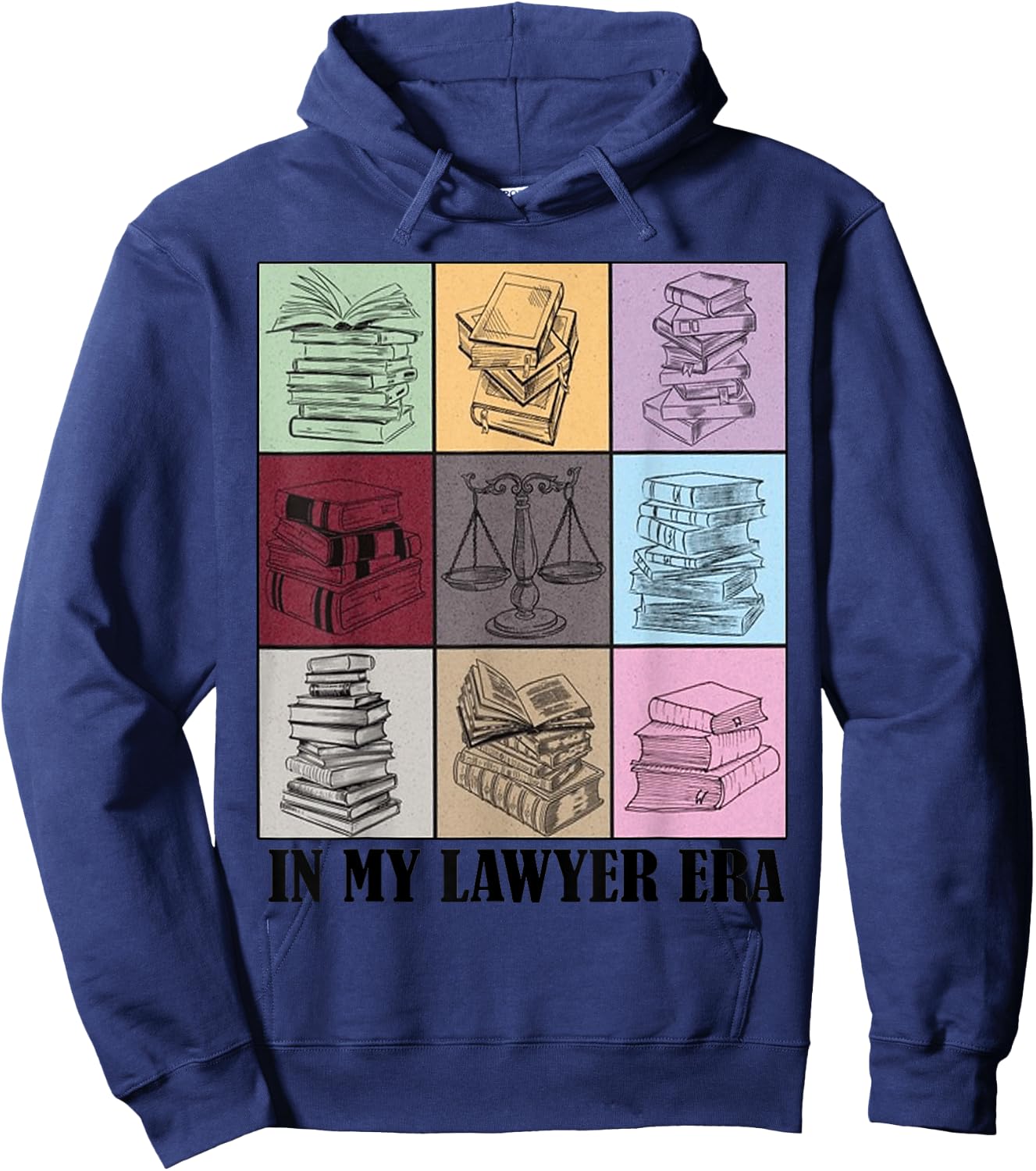 funny Lawyer Quote In My Lawyer Era Cool Lawyers Hoodie - Hoodie | Navy