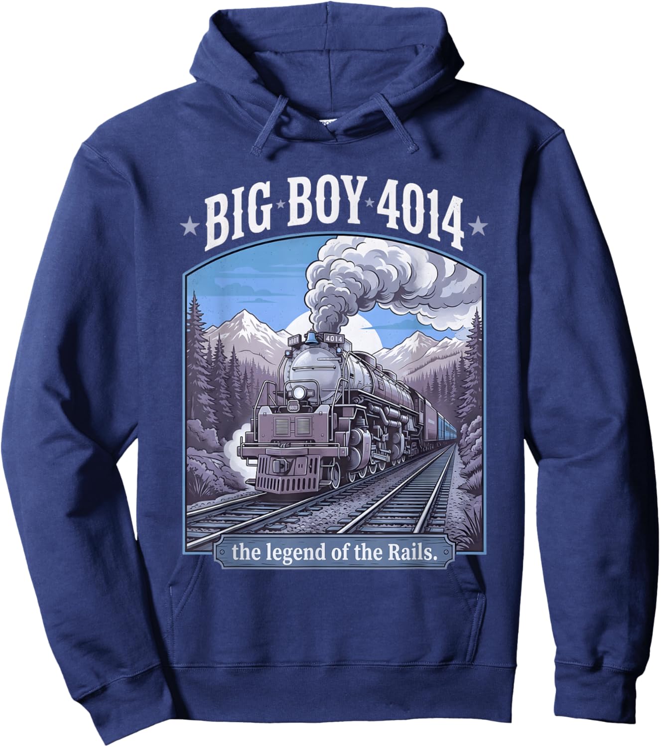 Cleveland Shook Today Legendary Big-Boy 4014 Souvenir Hoodie - Hoodie | Navy