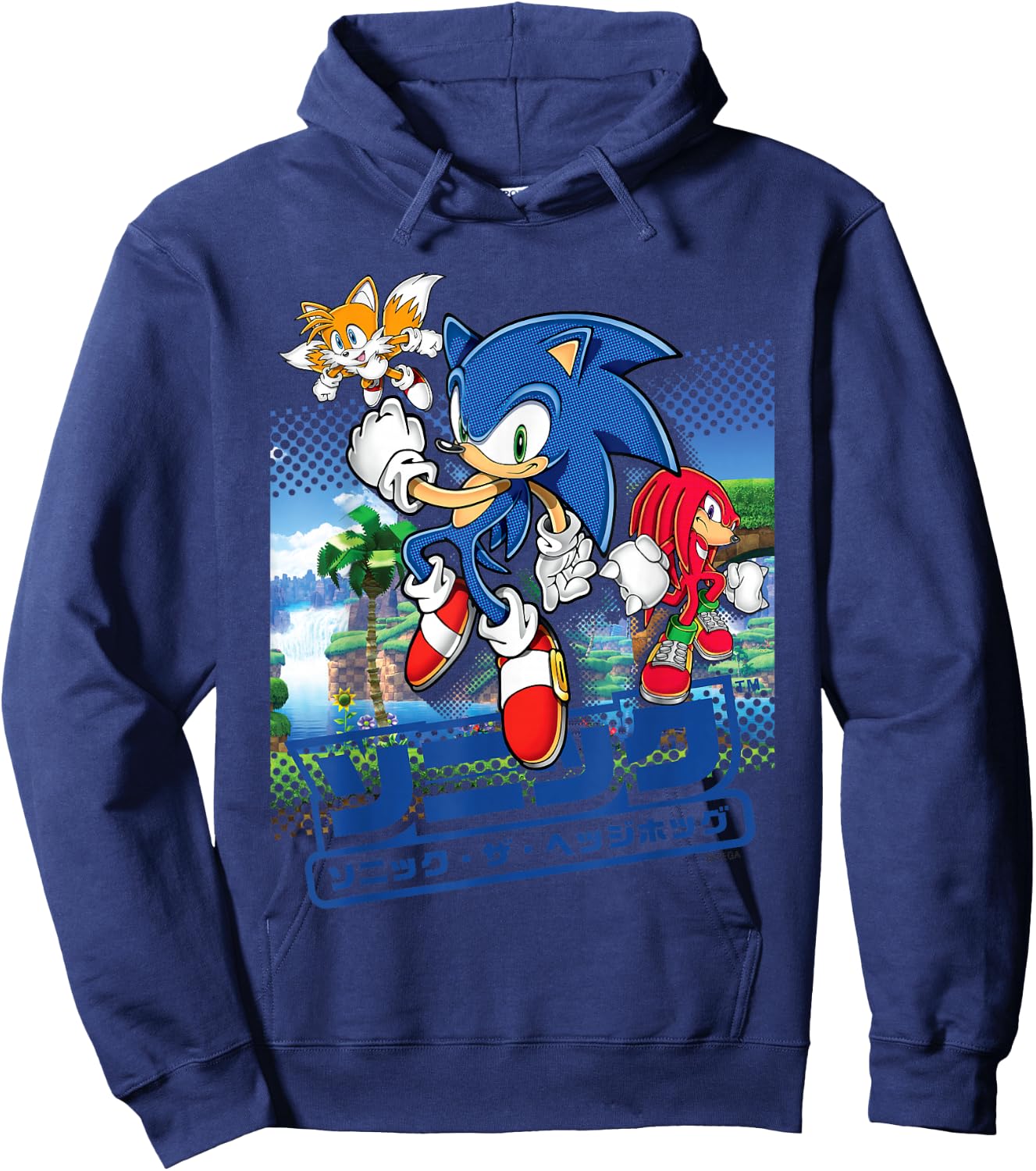 Sonic The Hedgehog - Sonic & Friends Hoodie - Hoodie | Navy