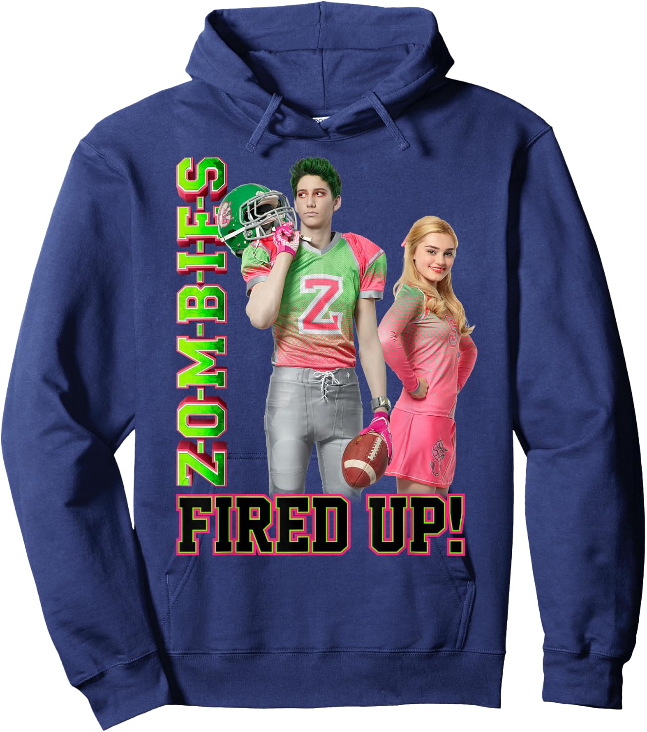 Disney - Zombies Fired up Hoodie - Hoodie | Navy