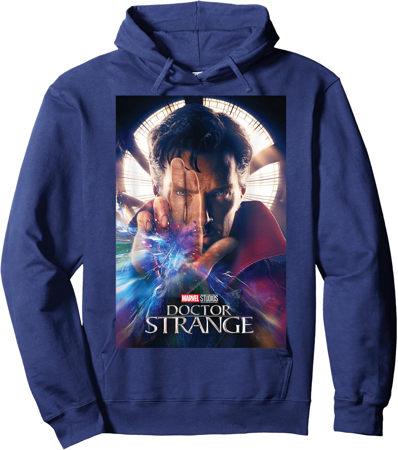 Marvel Studios Doctor Strange Movie Poster Hoodie - Hoodie | Navy