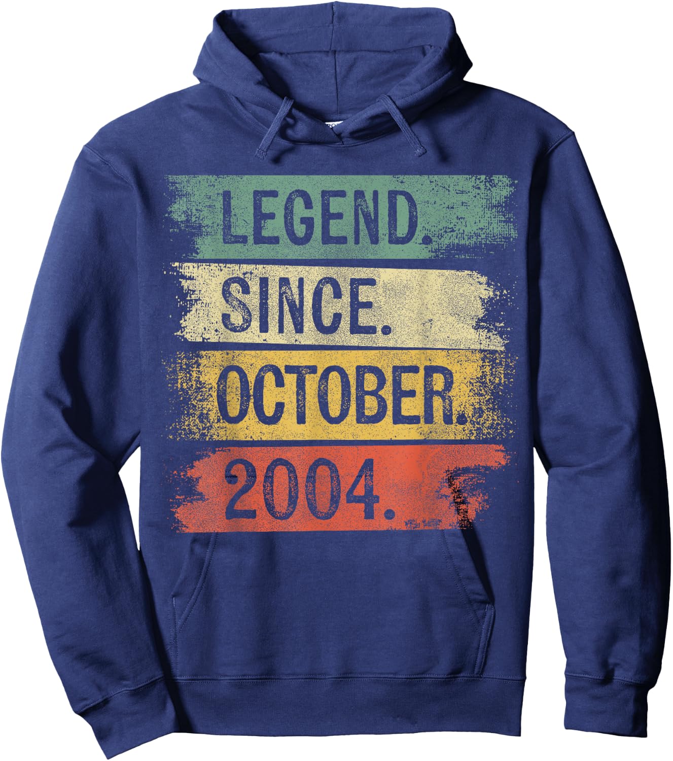 Legend Since October 2004 Birthday Hoodie - Hoodie | Navy