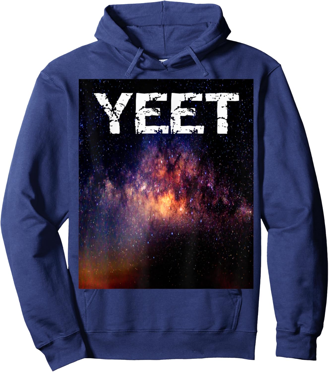 Yeet yeet! Galaxy YEET Shirt Meme Blue Galaxy Gift Hoodie - Hoodie | Navy