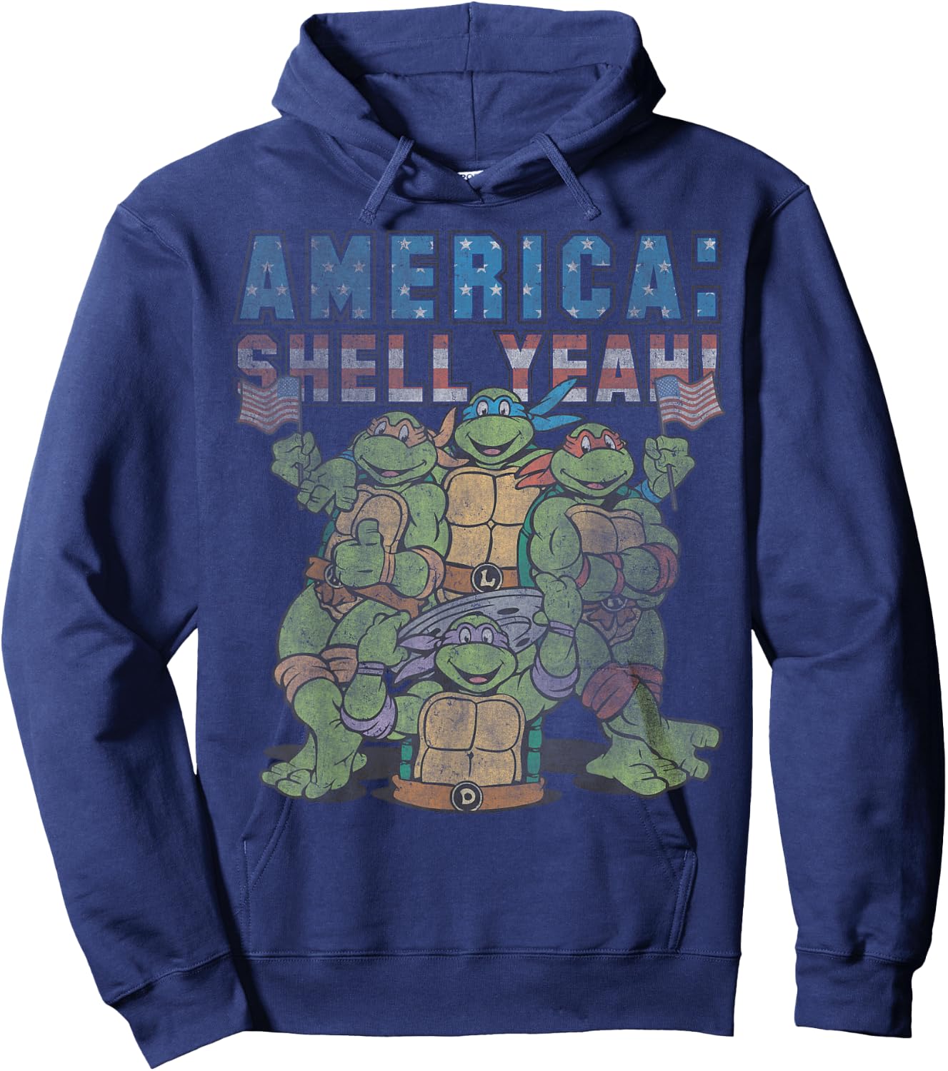 Teenage Mutant Ninja Turtles America: Shell Yeah! Hoodie - Hoodie | Navy