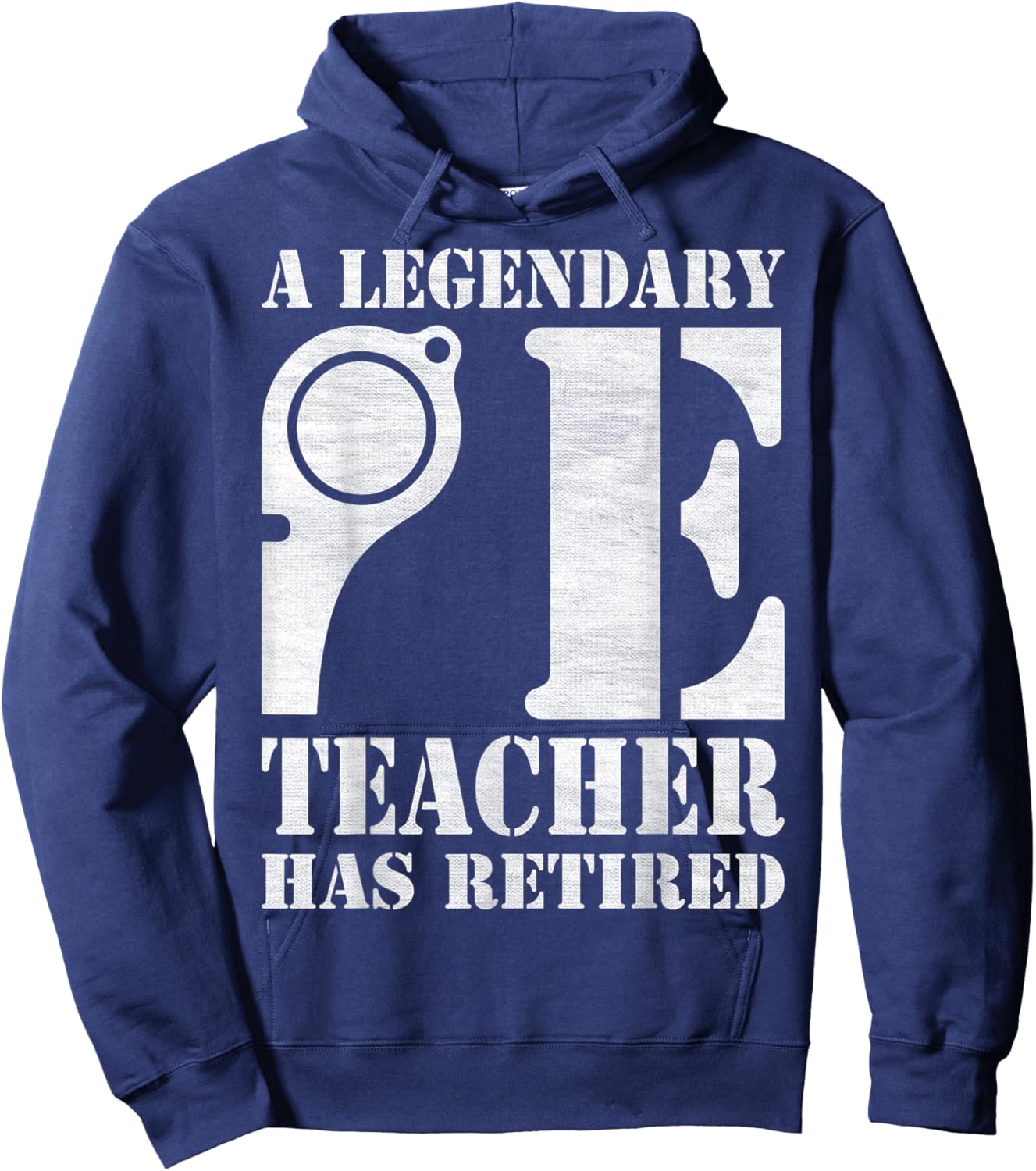 Physical Education A Legendary PE Teacher Has Retired Hoodie - Hoodie | Navy