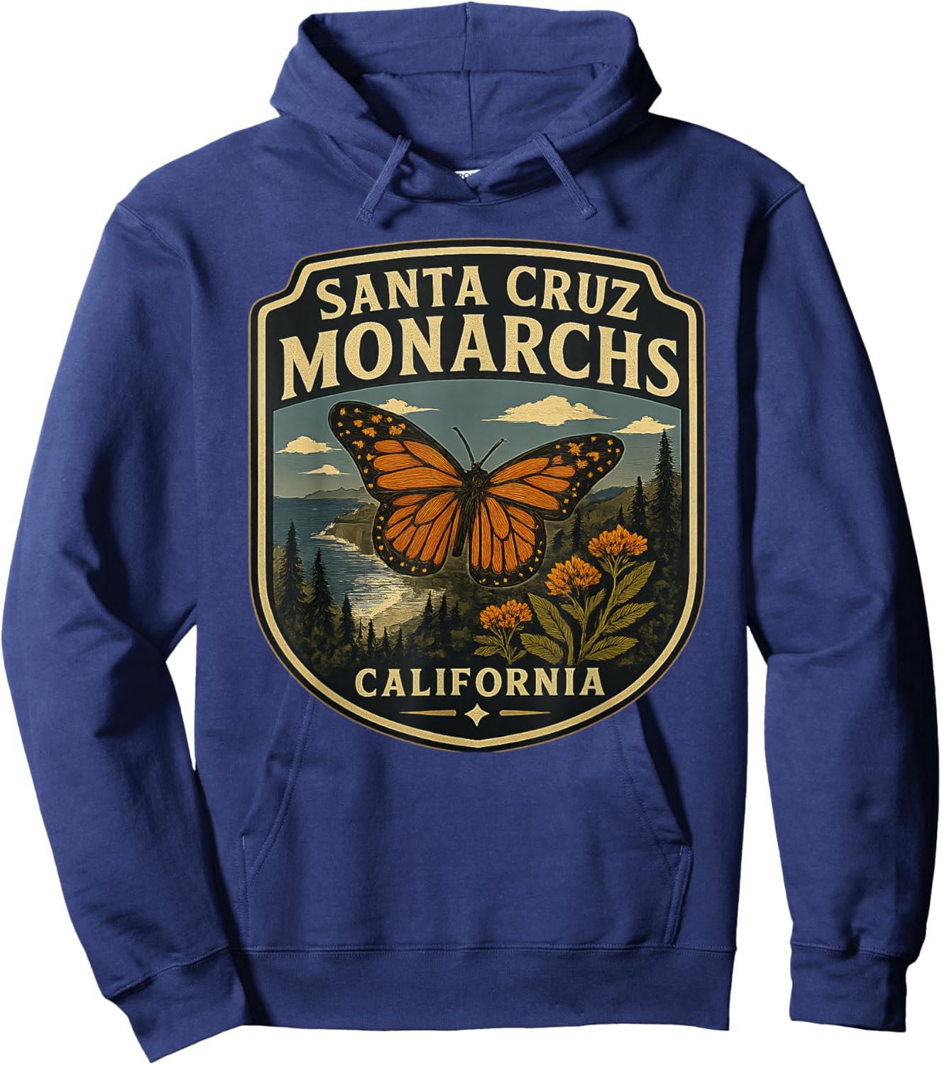 Butterfly Hoodie - Hoodie | Navy