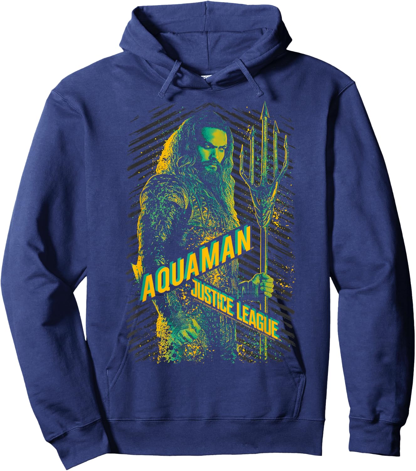 Justice League Movie Aquaman Hoodie - Hoodie | Navy