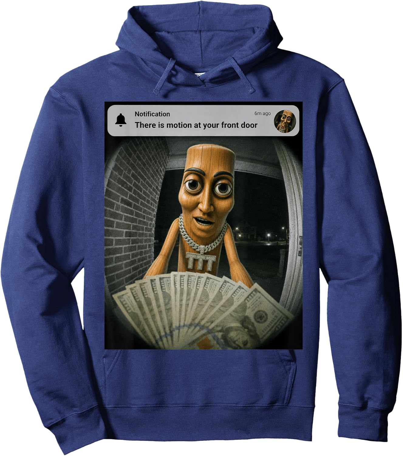 Triple T Motion Detected Hoodie - Hoodie | Navy