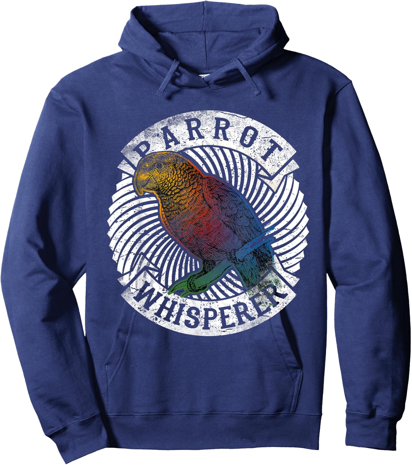 Parrot Whisperer Shirt Birds Lover Gift Colorful Parrots Hoodie - Hoodie | Navy