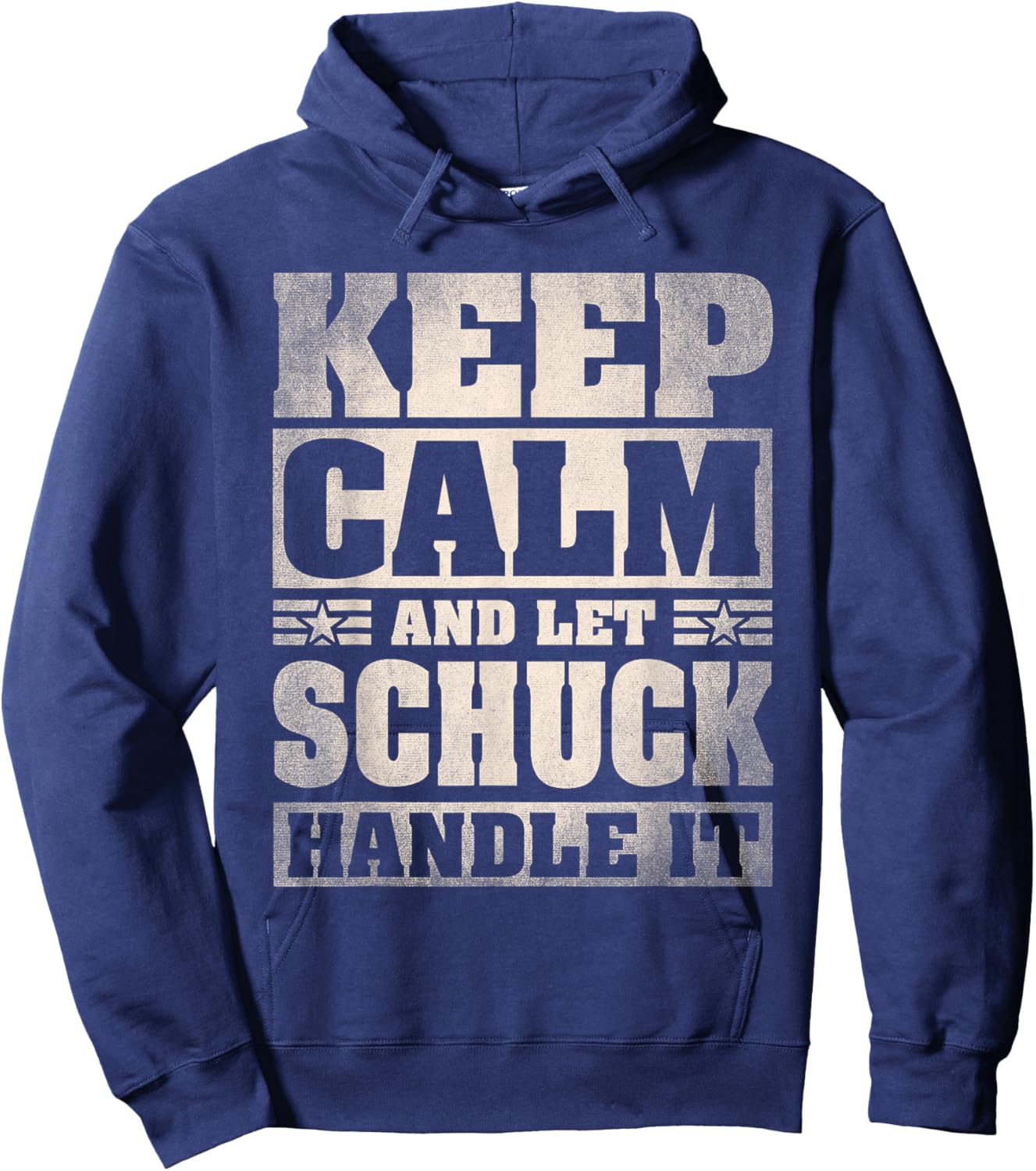 SCHUCK Name Shirt Personalized SCHUCK Last Name Hoodie - Hoodie | Navy