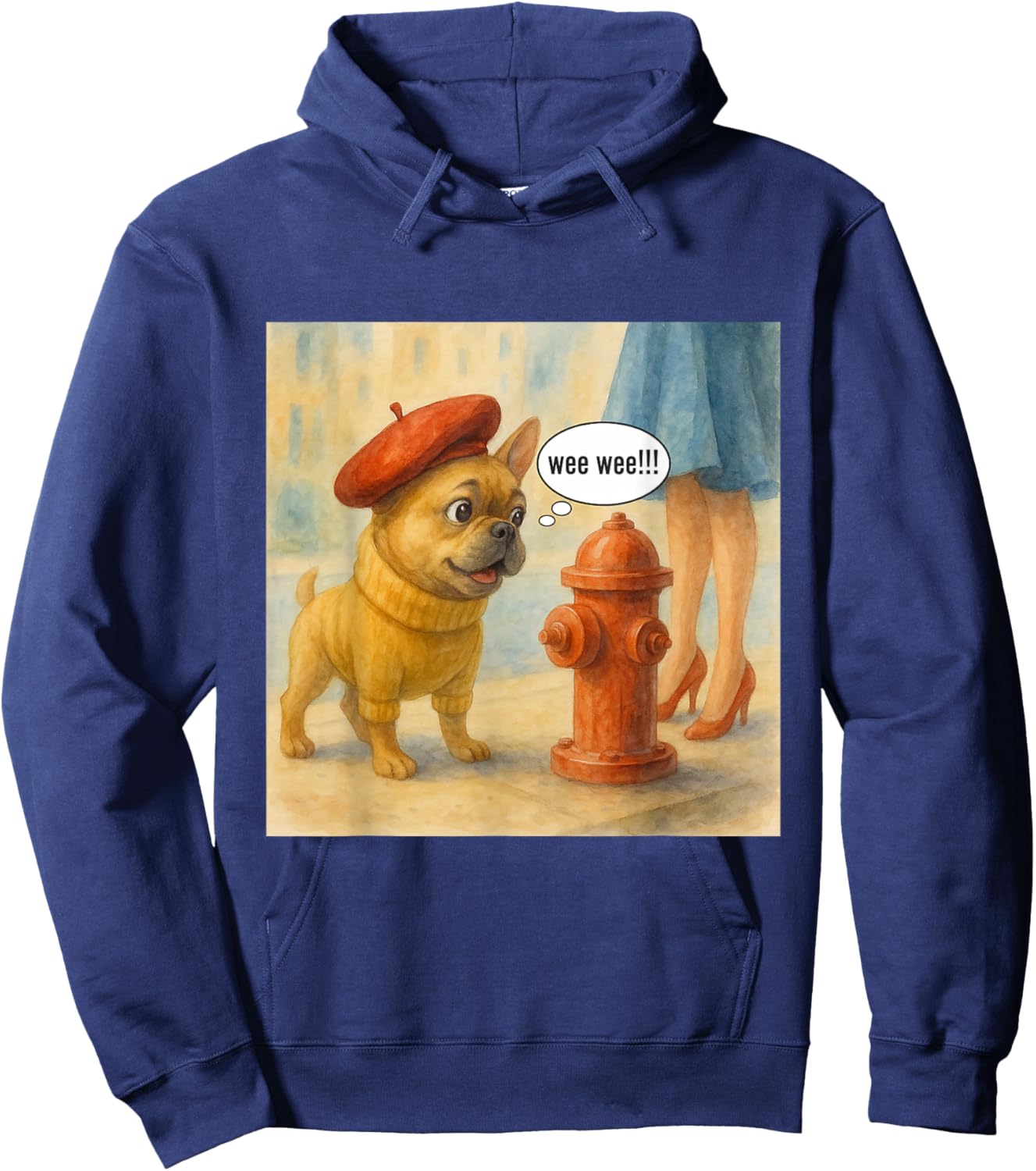Wee..Wee Hoodie - Hoodie | Navy