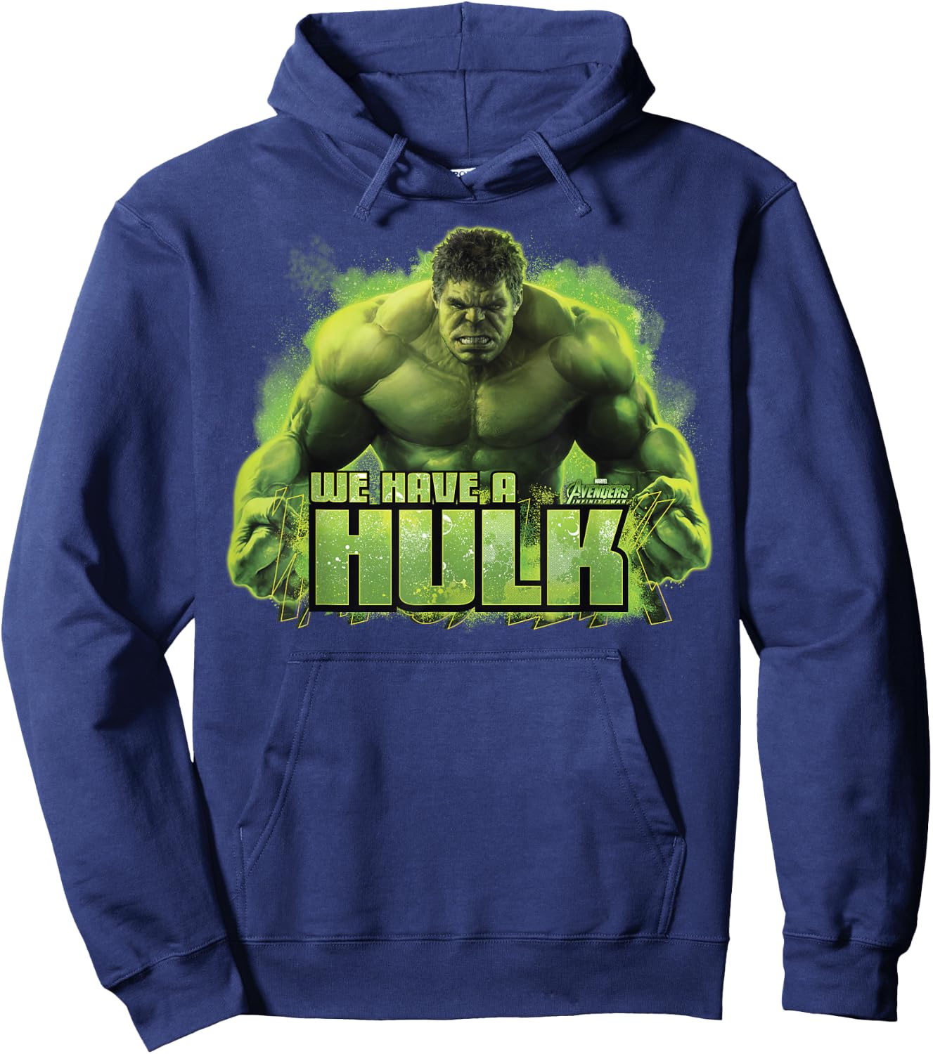 Marvel Infinity War We Have A Hulk Graphic Hoodie - Hoodie | Navy