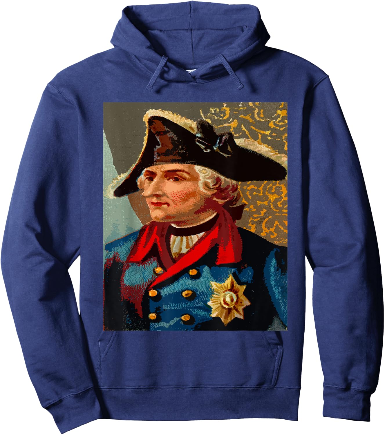 Frederick the Great Prussia Prussian Germany German Hoodie - Hoodie | Navy