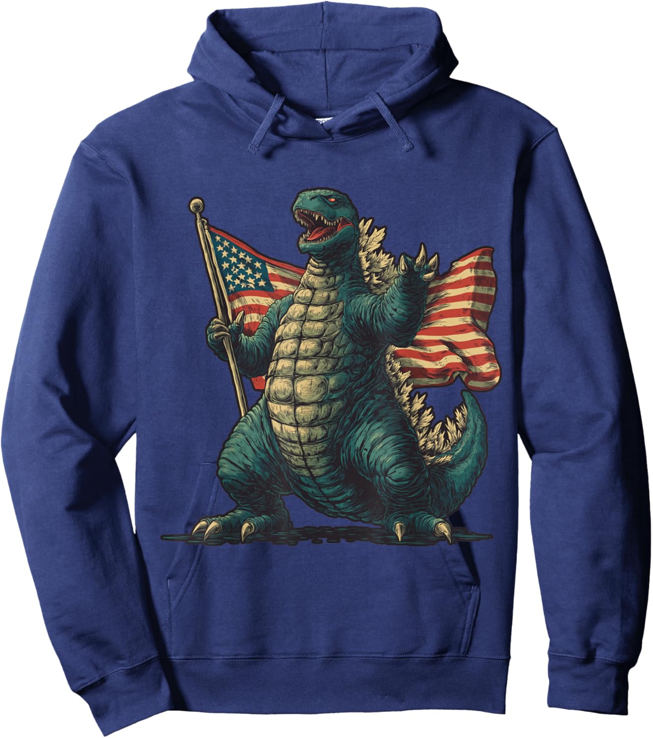 Kaiju 4th Of July Hoodie - Hoodie | Navy