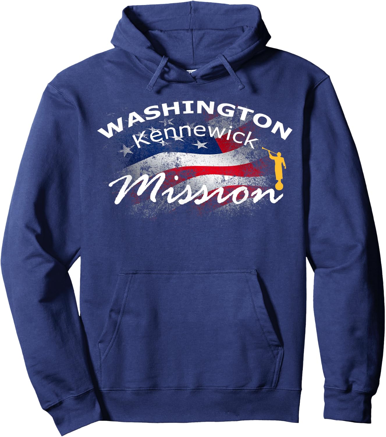 Washington Kennewick Mormon LDS Mission Missionary Gift Hoodie - Hoodie | Navy