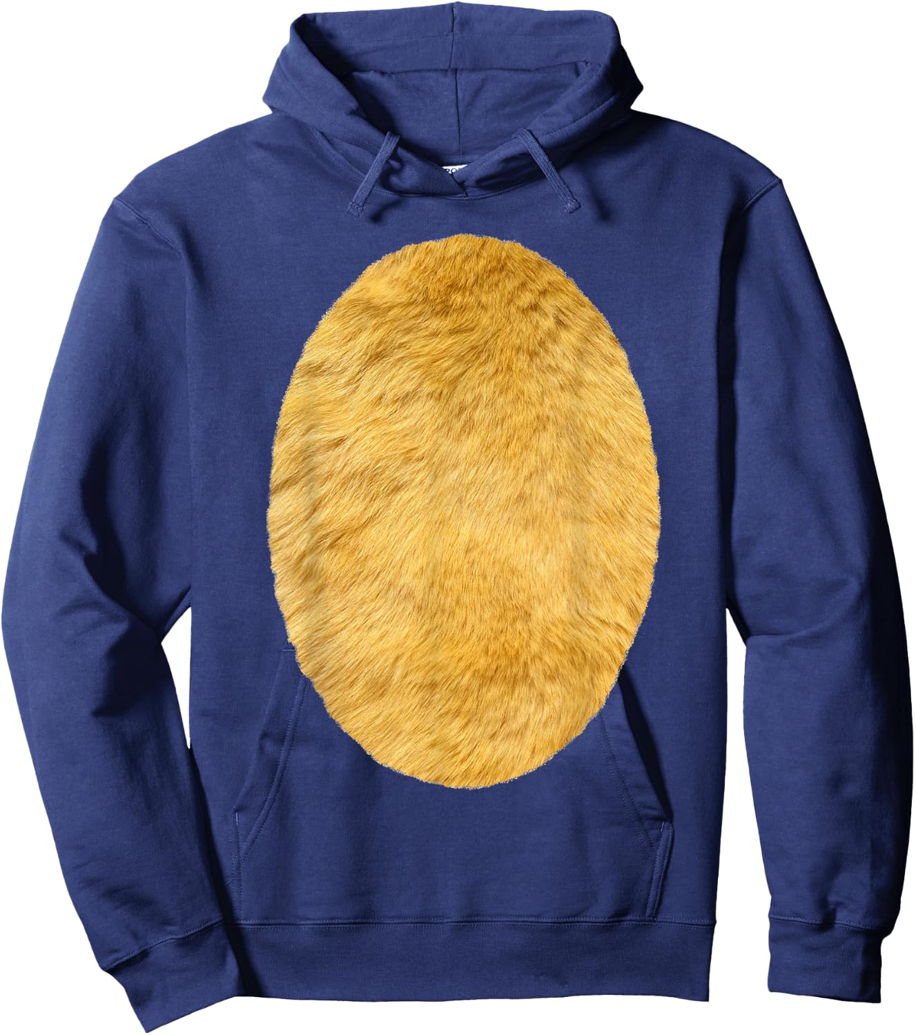 Lion Halloween Costume-Wizard of OZ Cowardly Lion Costume Hoodie - Hoodie | Navy