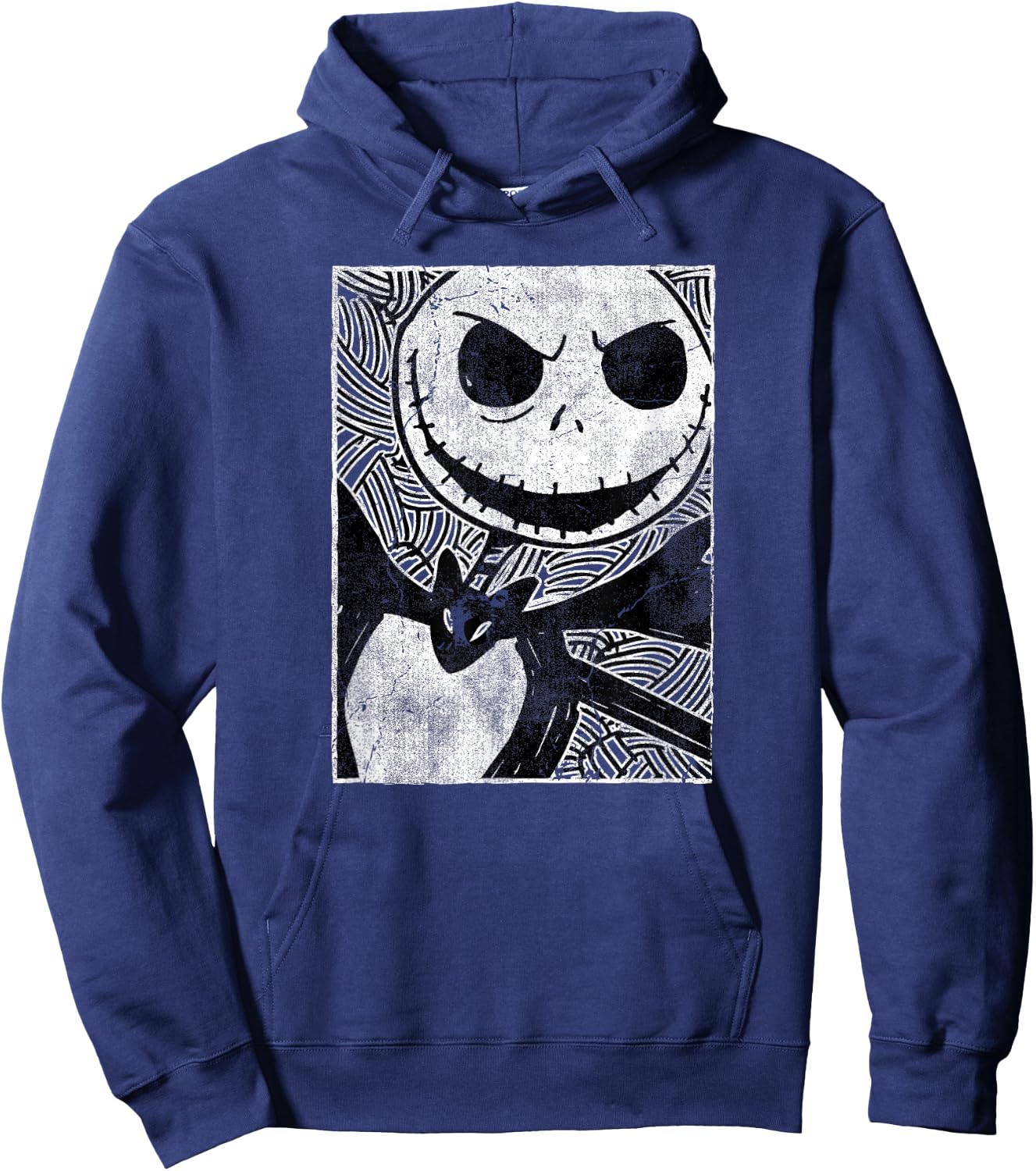 The Nighmare Before Christmas - Jack Sketch Hoodie - Hoodie | Navy