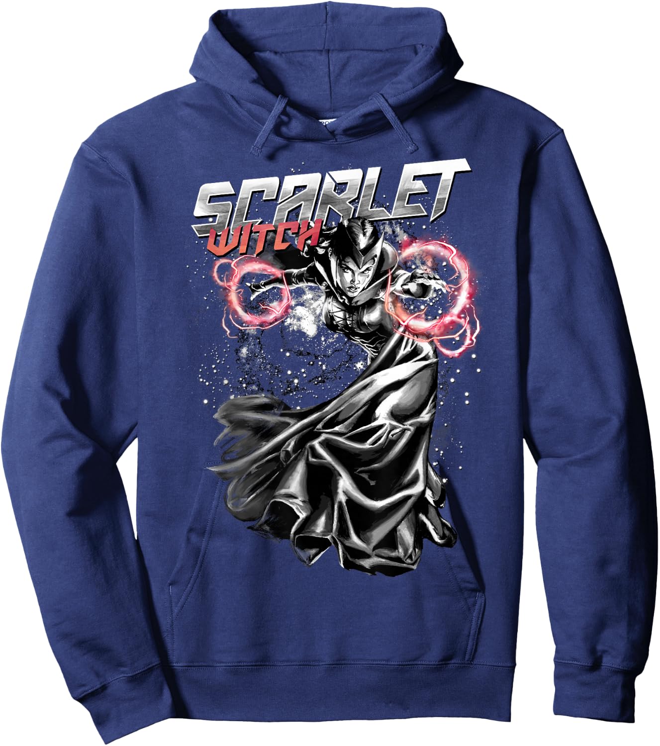 Marvel Scarlet Witch Fire Hexes Graphic Hoodie - Hoodie | Navy