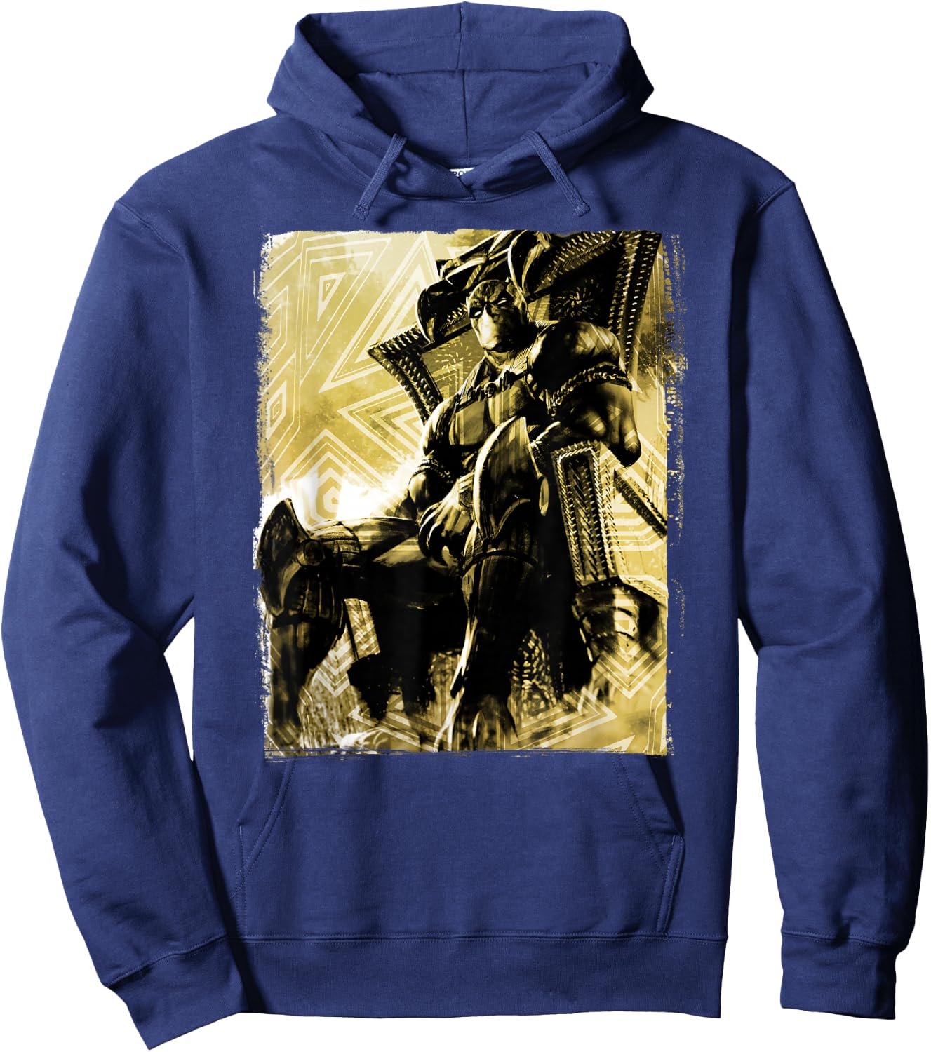 Marvel Black Panther The King's Throne Graphic Hoodie - Hoodie | Navy