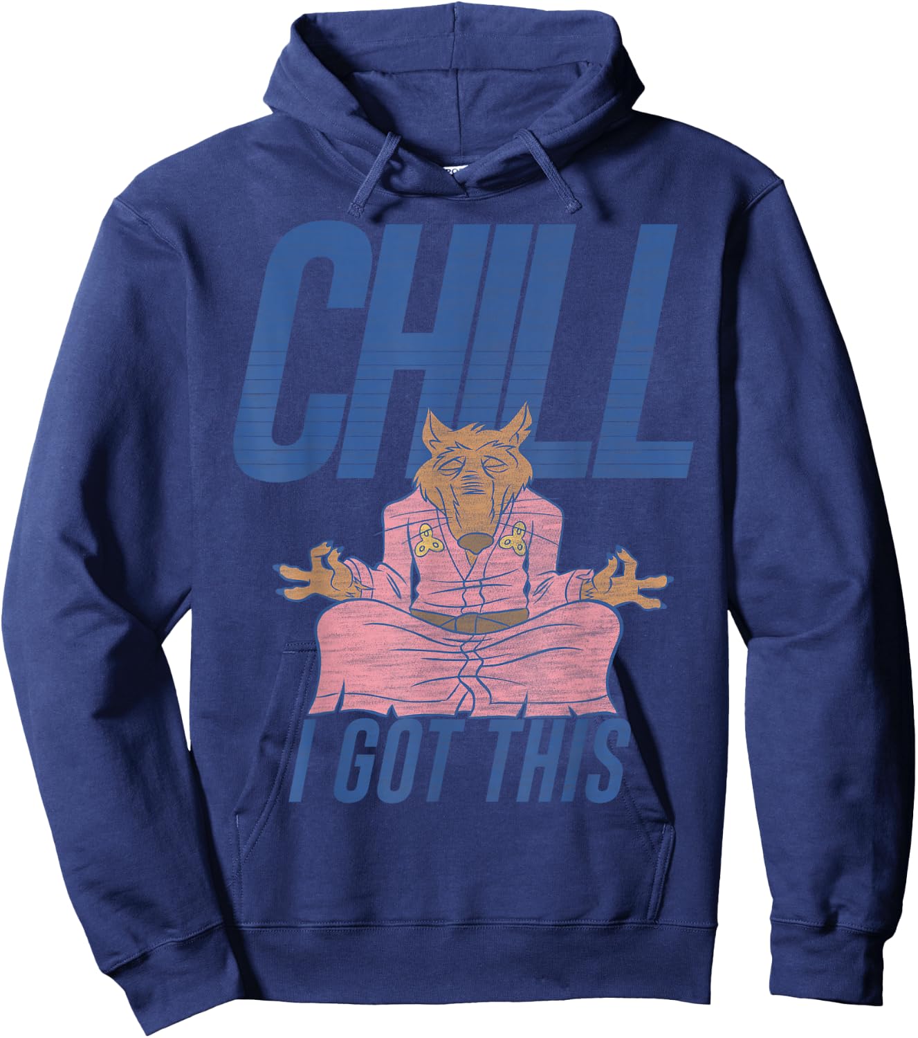Teenage Mutant Ninja Turtles Chill Master Splinter -Shirt Hoodie - Hoodie | Navy