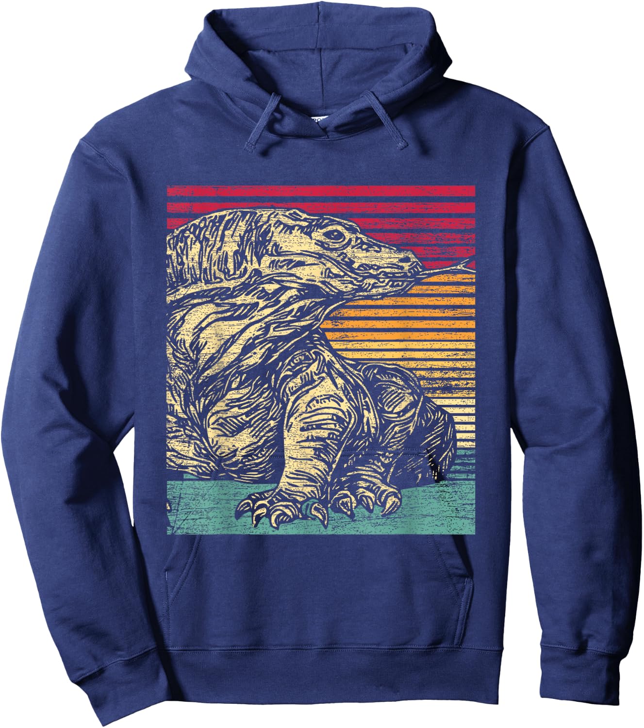 Komodo Dragon Hoodie - Hoodie | Navy