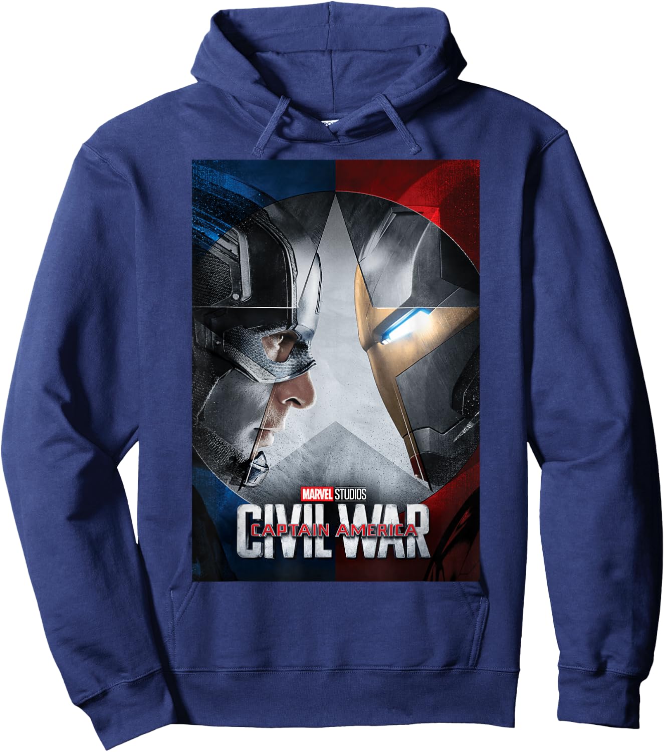 Marvel Studios Capt. America Civil War Movie Graphic Hoodie - Hoodie | Navy